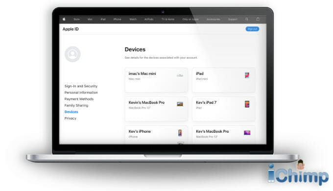 apple ID devices