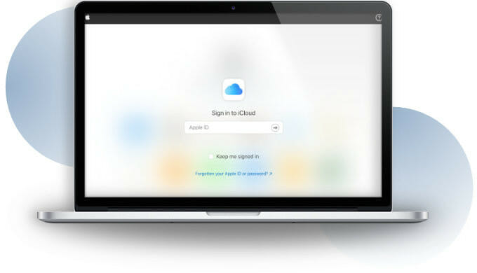 sign in to iCloud website