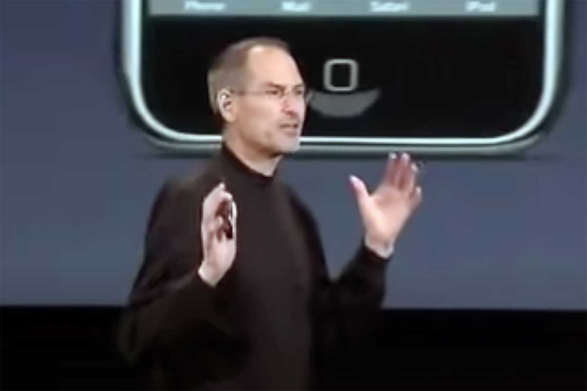 Steve Jobs 2008 App Store introduction